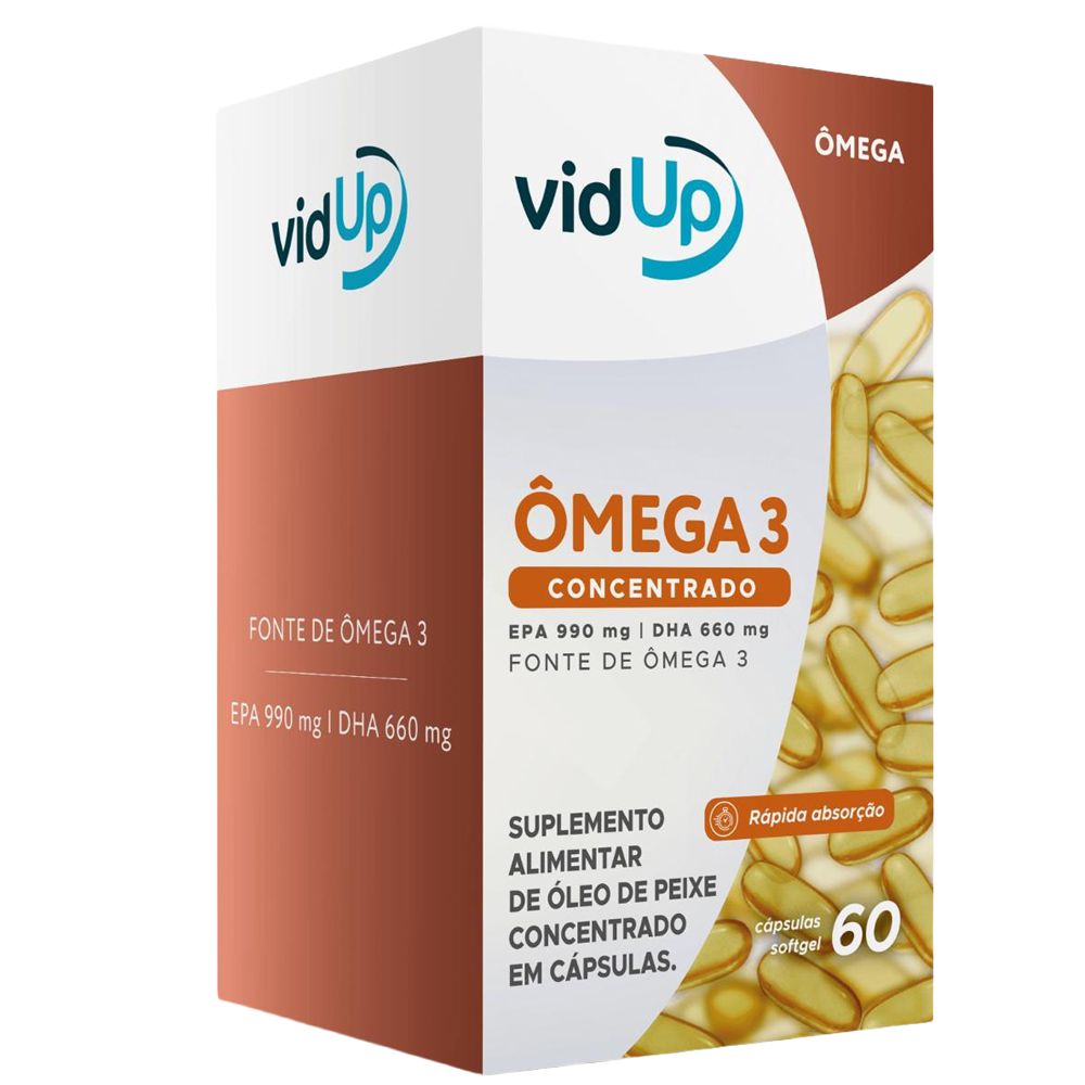 Cartucho Omega 3 Concentrado 60 cápsulas