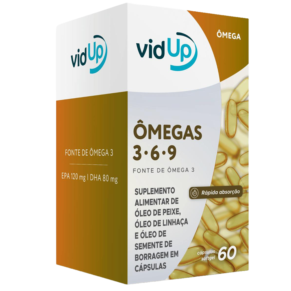 Cartucho Omega 3,6,9 60 cápsulas